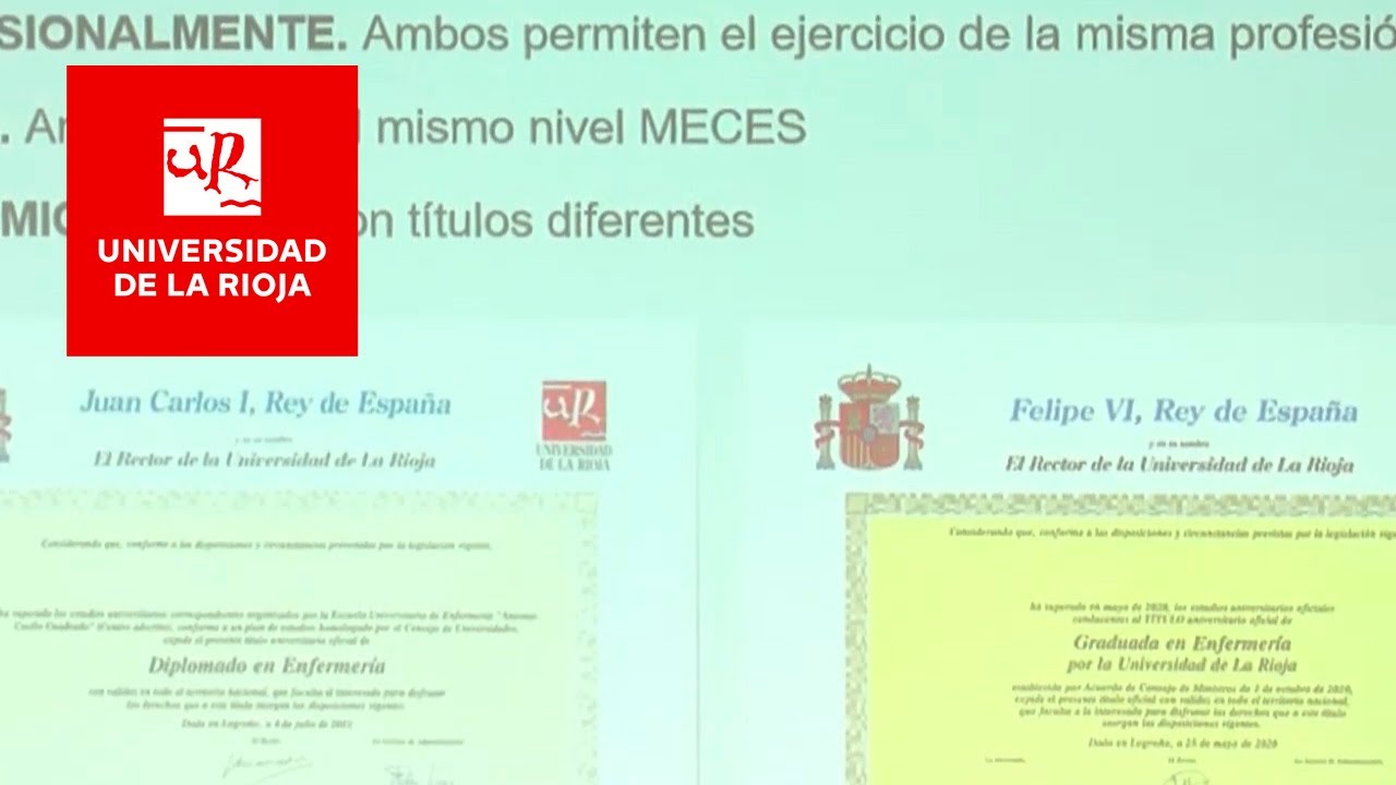 Adaptación al Grado Enfermería para las personas con la Diplomatura en Enfermería.