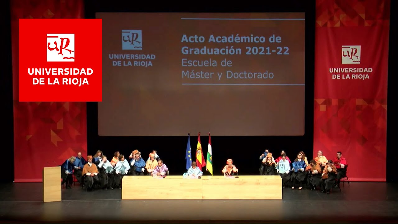 Acto de Graduación 2022 de la Escuela de Máster y Doctorado