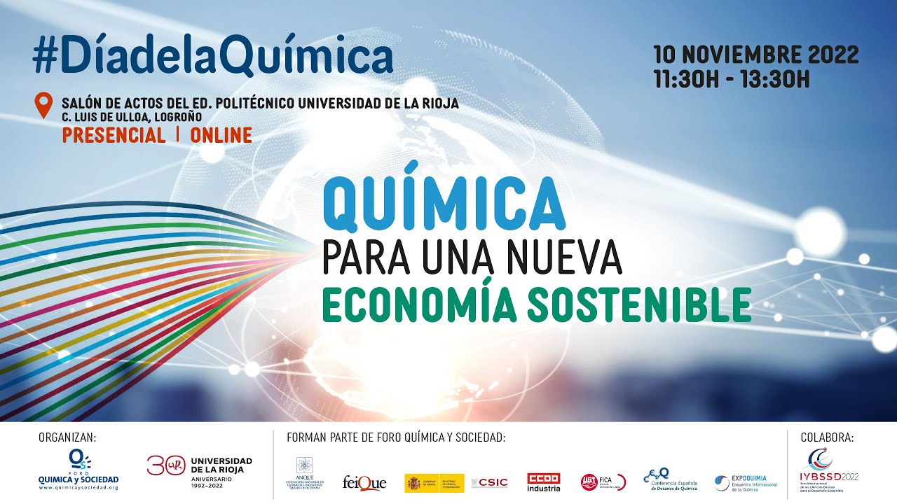 Día de la Química 2022. Química para una nueva economía sostenible