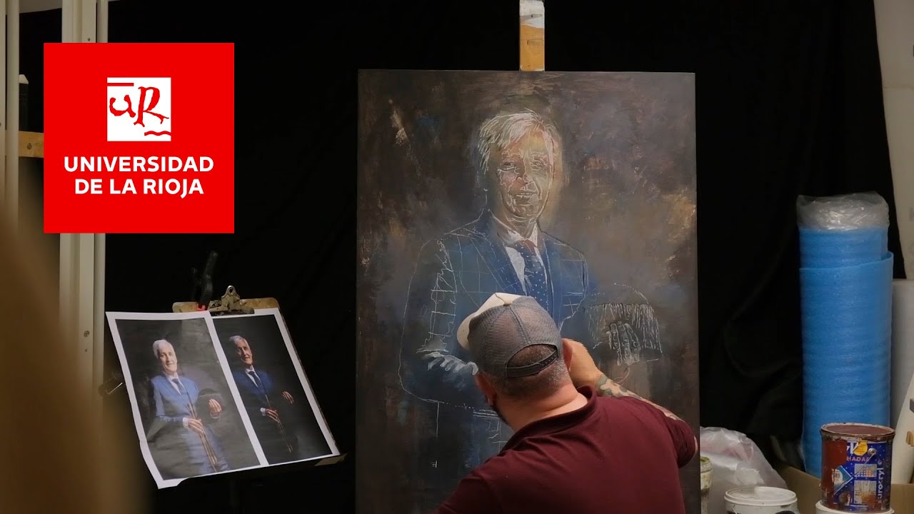 El retrato de José Arnáez Vadillo  se incorpora a la Galería de Retratos del Rectorado de la UR.