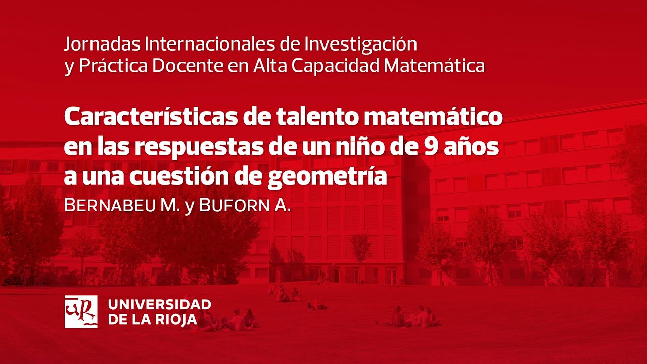 Talento matemático en las respuestas de un niño de 9 años a una cuestión de geometría