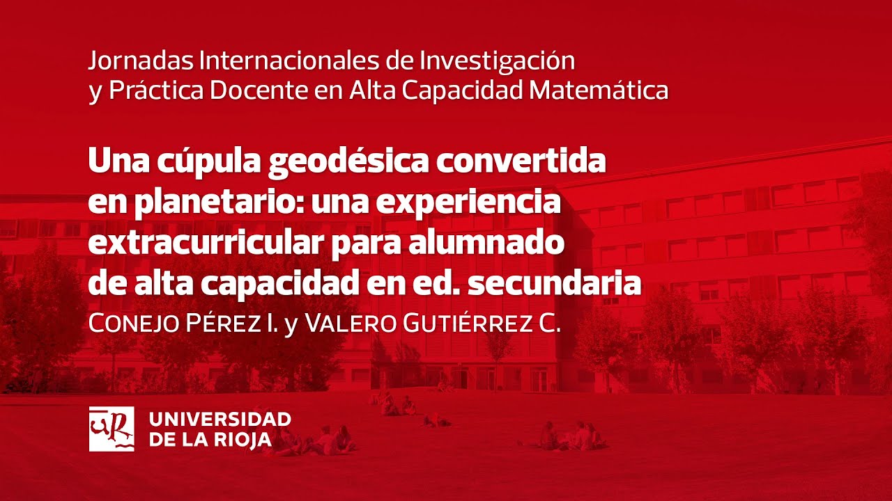 Una cúpula geodésica convertida en planetario, Conejo Pérez, I., Valero Gutiérrez, C.