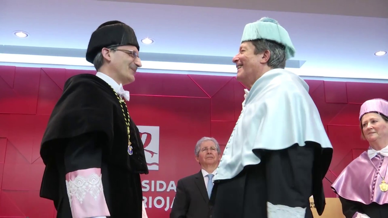 Federico Mayor Zaragoza, Doctor 'Honoris Causa' por la Universidad de La Rioja