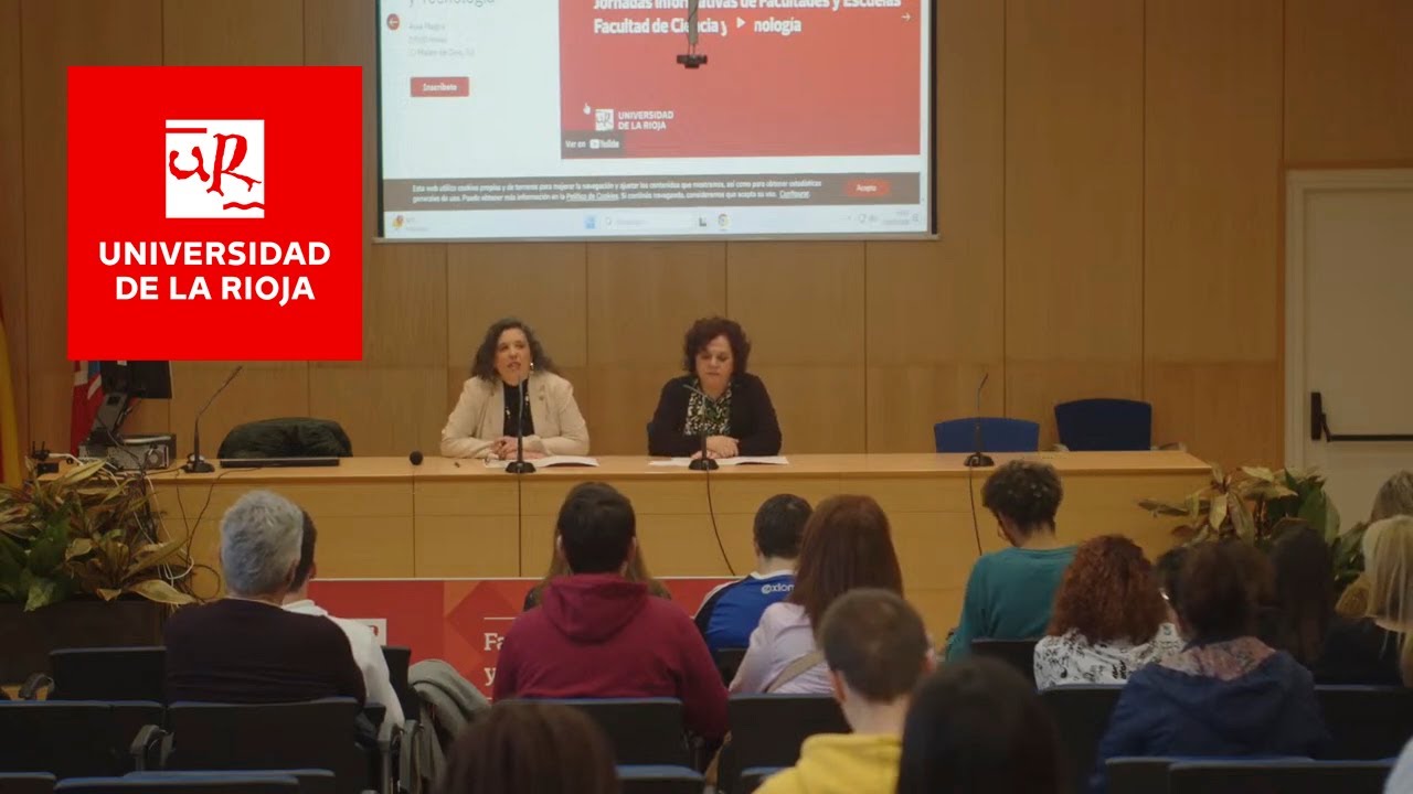 Jornadas informativas · Facultad de Ciencia y Tecnología #PuertasAbiertasUR