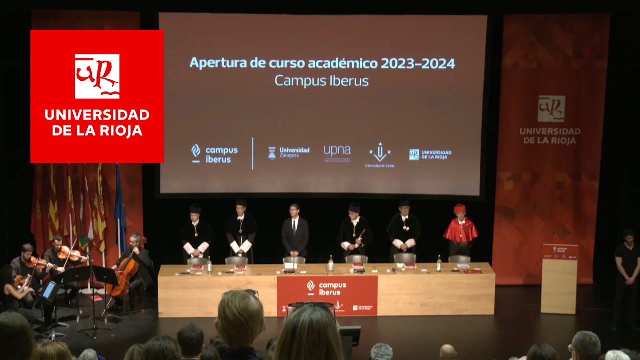 Solemne acto de apertura del curso 2023-2024 de Campus Iberus