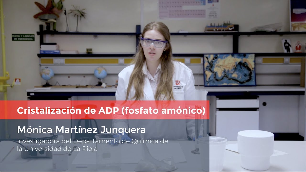 Cristalización de ADP (fosfato diamónico)