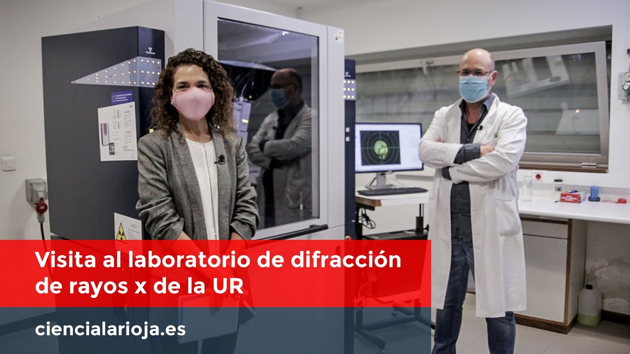 Visita al laboratorio de difracción de rayos x de la Universidad de La Rioja